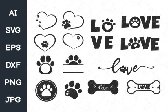 Dog Love Set for Cricut: Perfect for Pet Projects