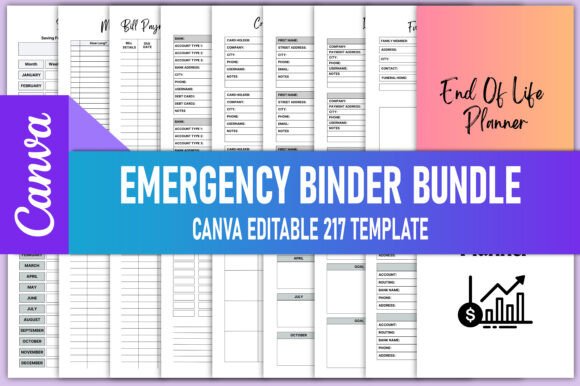 Emergency Binder Bundle Canva KDP: Your Complete Preparedness Toolkit