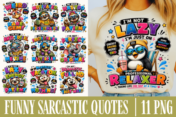 Injecting Personality: The Power of Funny Quote PNG and Sarcastic Quotes Design