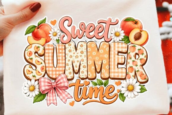 Trendy Peach Summer Vibes Png: Your Go-To for Warm, Modern Design