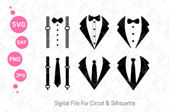 Tuxedo SVG | Bow Tie Svg: Your Go-To Digital Asset for Crisp, Scalable Graphics